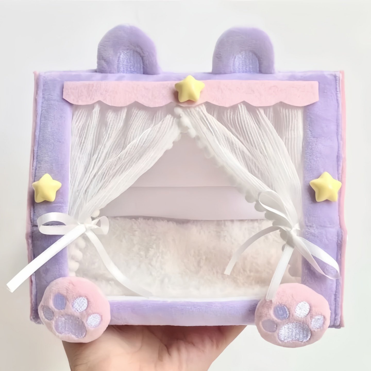 娃娃家居10cm娃用不织布奶油可爱棉花属性小物帐篷小床送礼物,淘宝优惠券,粉丝福利购,淘宝优惠卷