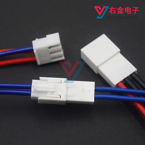 VH3.96公母对接端子线 公配母一整套 电子线连接器电源线彩排线 - 图3