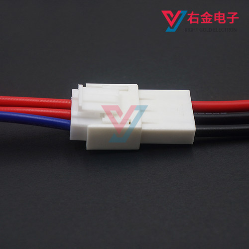 VH3.96公母对接端子线 公配母一整套 电子线连接器电源线彩排线 - 图1
