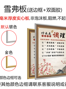 中医调理养生海报挂图装饰画