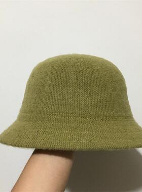 秋冬新款毛线帽韩版小保暖