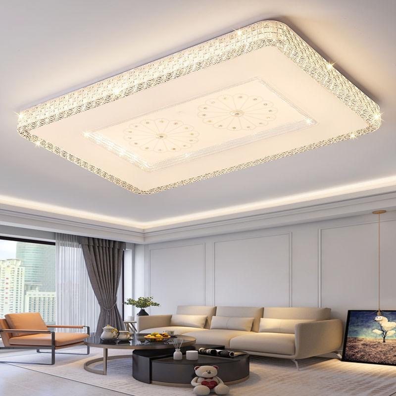 中山客厅大灯2025新款主卧室灯智能语音led灯具水晶吸顶灯大尺寸,淘宝优惠券,粉丝福利购,淘宝优惠卷