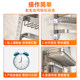 No punching toilet bathroom towel rack bath towel rack