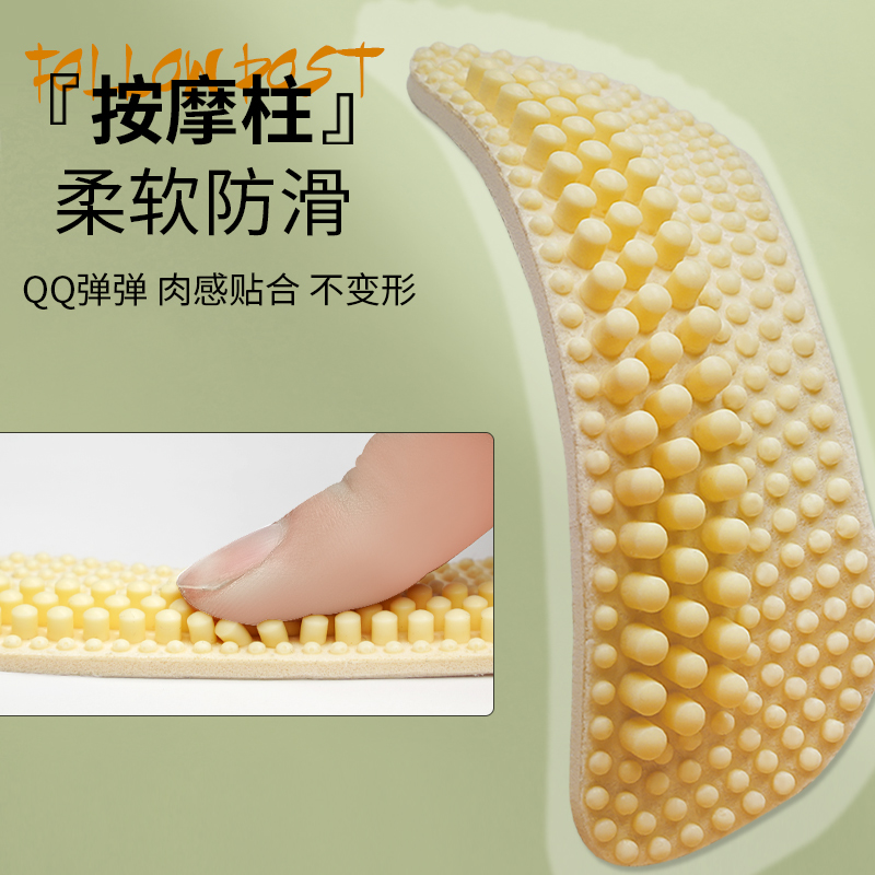4d防磨脚神器后跟贴女鞋脚后跟防掉跟防滑鞋贴高跟鞋大改小半码垫 - 图1