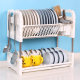 Kitchen bowls and chopsticks storage rack household storage internet celebrity artifact