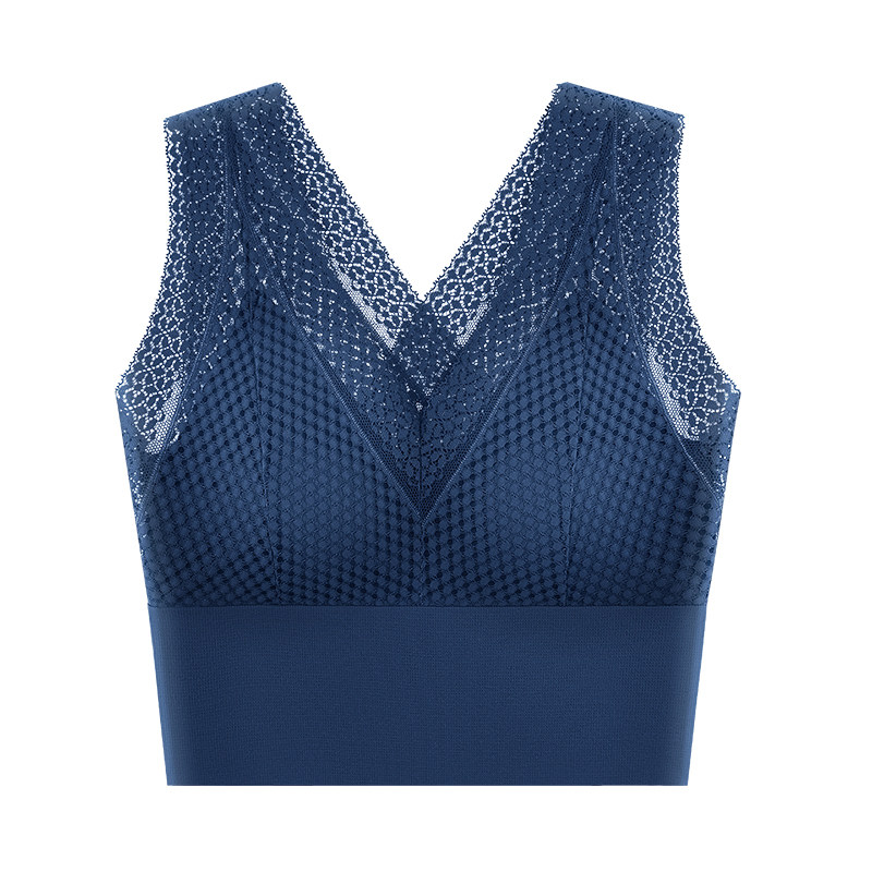 美背背心网红爆款乳胶聚拢蕾丝抹胸 黛佳芙抹胸