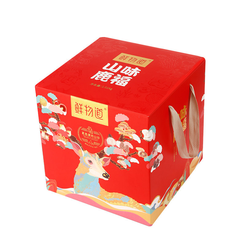 鲜物道礼盒猴头菇牛肝菌南北黑木耳 彤程食品香菇类