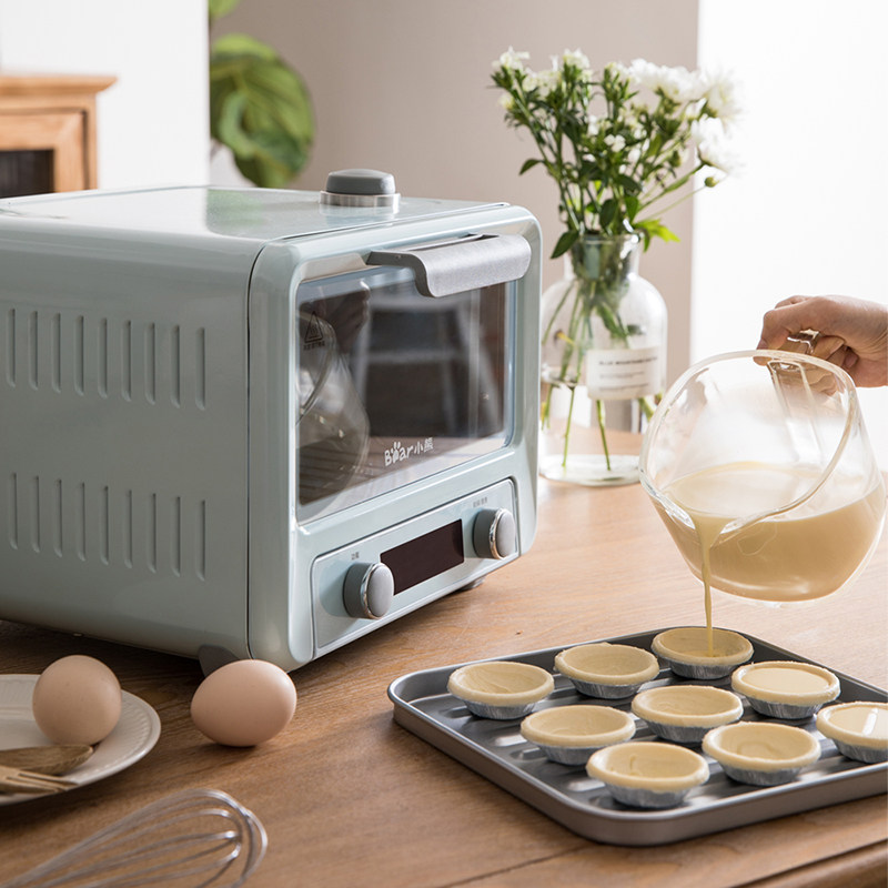 小熊家用多功能全自动小型烘焙烤鸡 小熊奥趣电烤箱