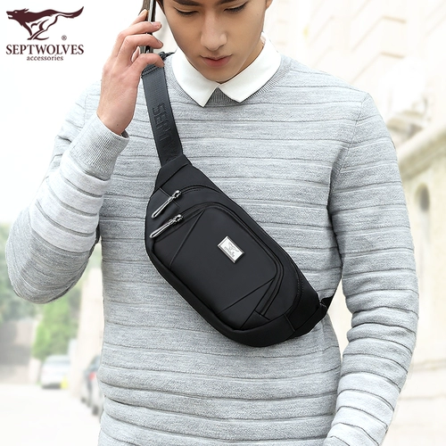 Septwolves, поясная сумка, универсальная спортивная нагрудная сумка, сумка на одно плечо, для бега