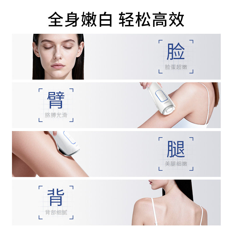 【老爸抽检】Ulike超光炮牛奶光美容仪面部淡痘美白光子嫩肤仪器