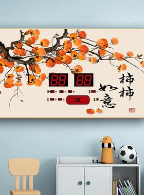 万年历钟表新款装饰画