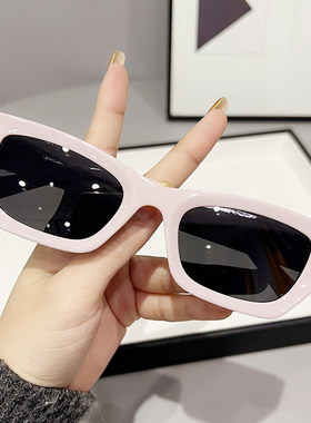 黑色墨镜女高级感大脸大框太阳镜防紫外线2026年复古眼镜网红同款