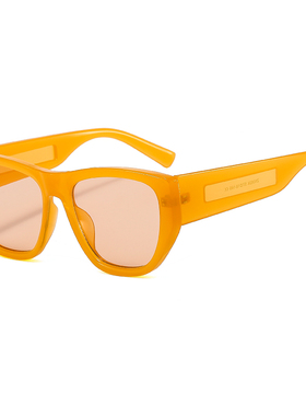 太阳眼镜女网红款黑色墨镜蹦迪眼睛男潮流时尚帅气复古飞行员眼镜