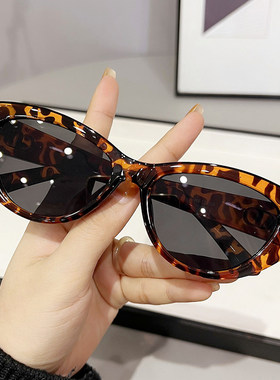 小脸墨镜女防紫外线gm圆脸大脸显瘦眼睛男士高级感太阳镜夏街拍