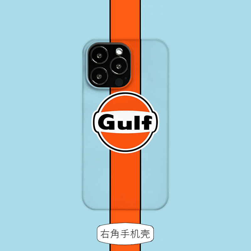 GULF适用苹果14pro手机壳15PROMAX硬壳iphone 12/13/11/xs/xr/迷你/plus菲林硬壳半包全包个性创意潮