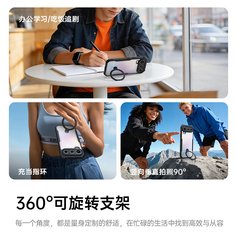 超强防摔】适用荣耀600pro手机壳500新款honor400保护套支架300气囊超薄镜头全包200防摔透明高级磁吸男女GZ