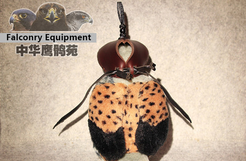 鹰具帽子眼罩训鹰头套头盔鹰猎鹰纯牛皮老鹰遮光罩训鹰用品鹰鹘苑 - 图3