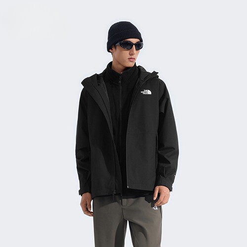 TheNorthFace北面冲锋衣26春夏新款户外男士防风防水硬壳外套8JSQ - 图2