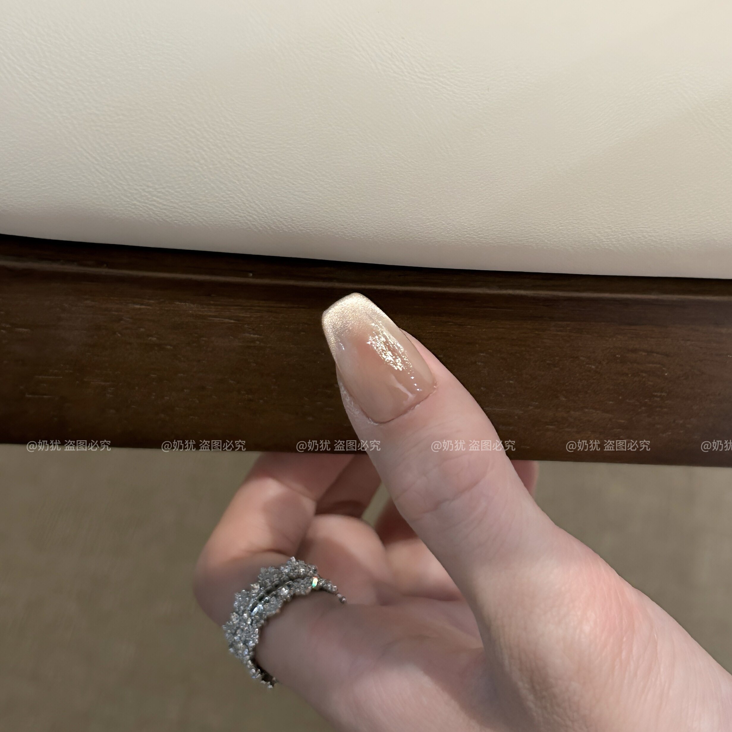 【A金乌窈窈】高级感金色水滴形纯手工穿戴甲显白老钱风美甲成品,淘宝优惠券,粉丝福利购,淘宝优惠卷