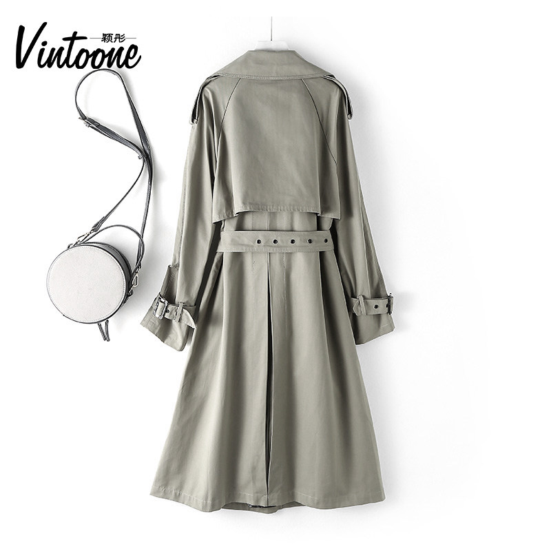 中长款小个子2020新款春秋大气风衣 vintoone风衣