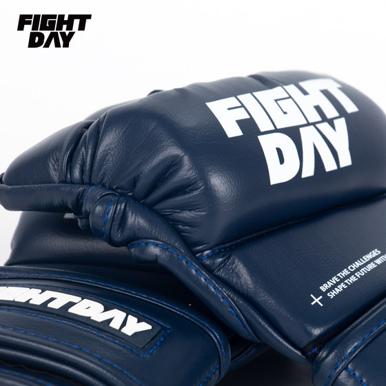FIGHTDAY MMA Mixed Martial Arts Adult Boxing Gloves Half Finger Split Finger Confrontation Training Competition Boxing Gloves