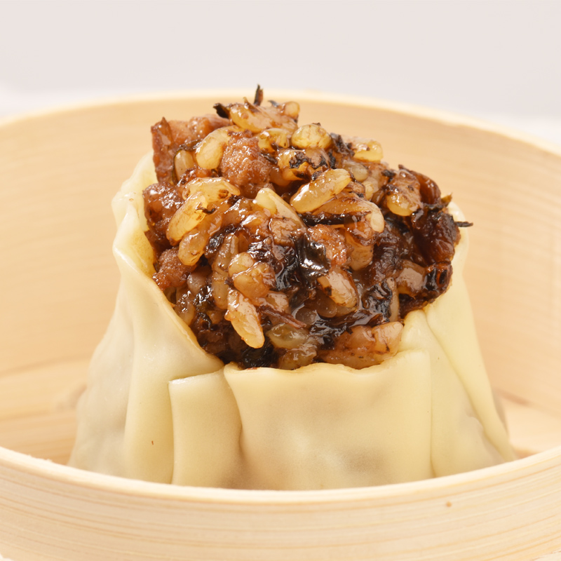 霍嘉梅干菜烧卖早点儿童营养早餐微波速冻半成品香菇糯米烧麦商用 - 图2