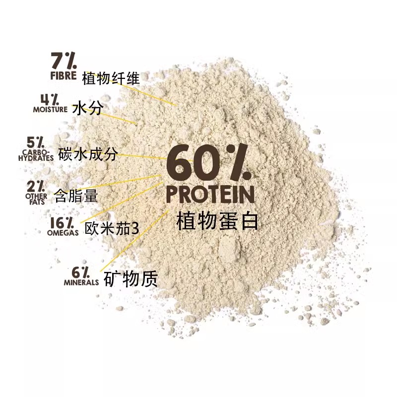 澳洲直邮 天然有机植物性蛋白粉 ACO有机认证 欧米茄369 膳食纤维 - 图2