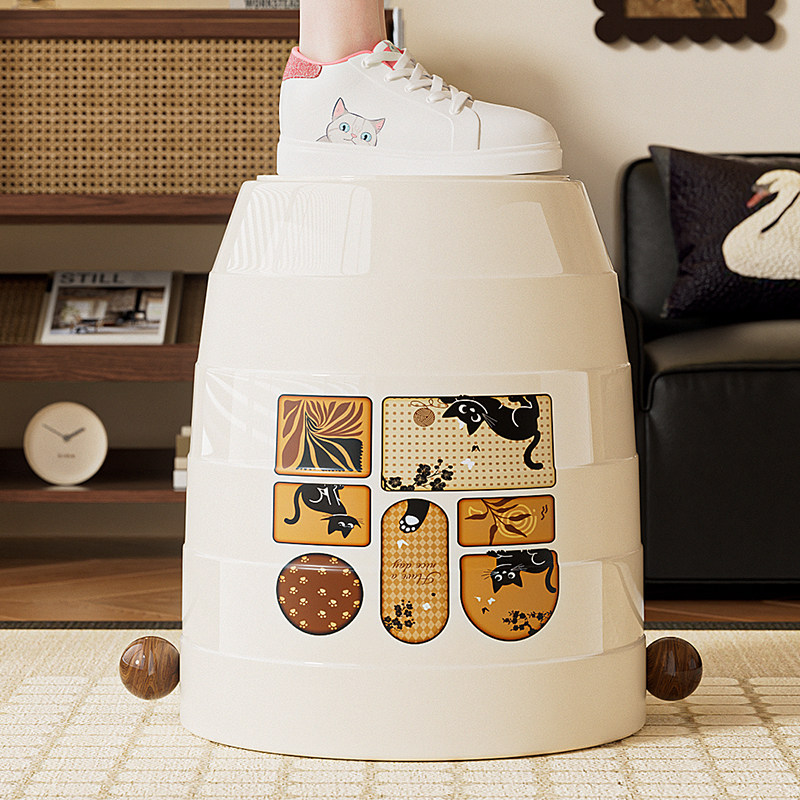 垃圾桶家用客厅卧室厨房卫生间厕所大号大容量高颜值卫生纸纸篓桶