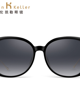 海伦凯勒新款优雅淑女水晶墨镜