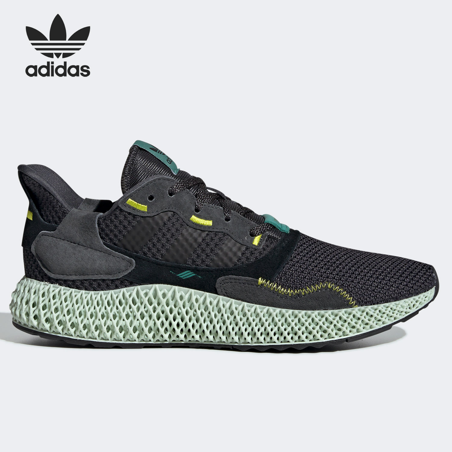 Adidas/阿迪达斯三叶草ZX4000 4D男女运动跑步鞋BD7865 7931 7927-图0