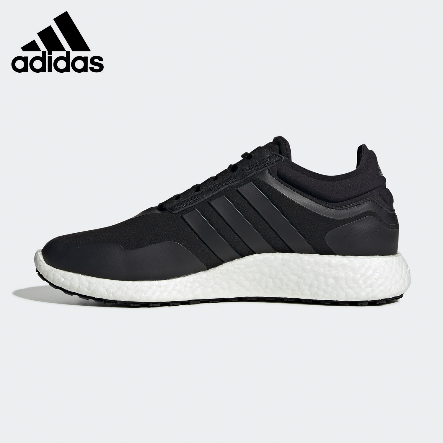 Adidas/阿迪达斯正品新RocketBOOST男女春秋跑步休闲运动鞋FW7777 - 图1