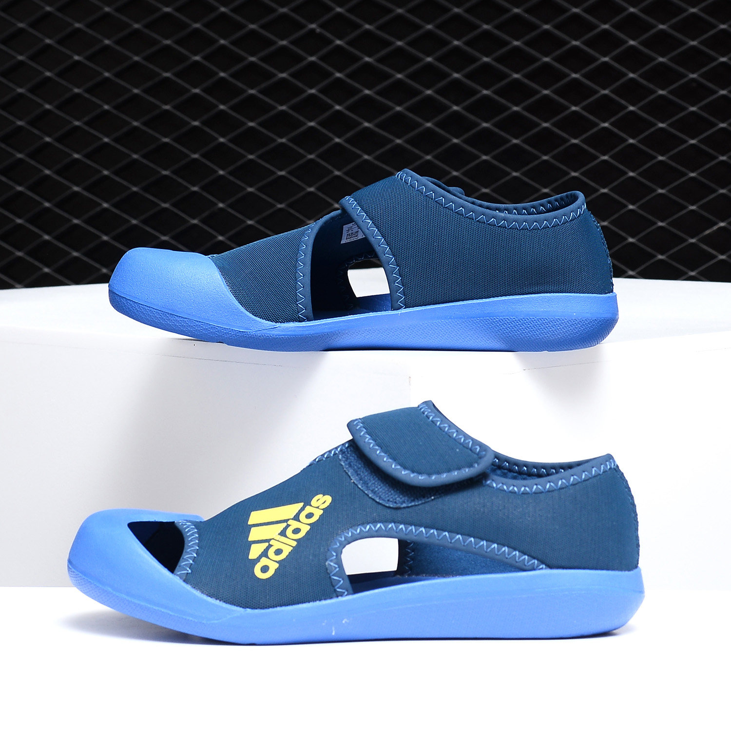 Adidas/阿迪达斯正品 童鞋 男小童魔术贴游泳凉鞋 D97901,淘宝优惠券,粉丝福利购,淘宝优惠卷