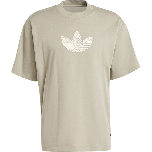Adidas/阿迪达斯正品三叶草夏季男子透气短袖T恤IV9694 - 图3