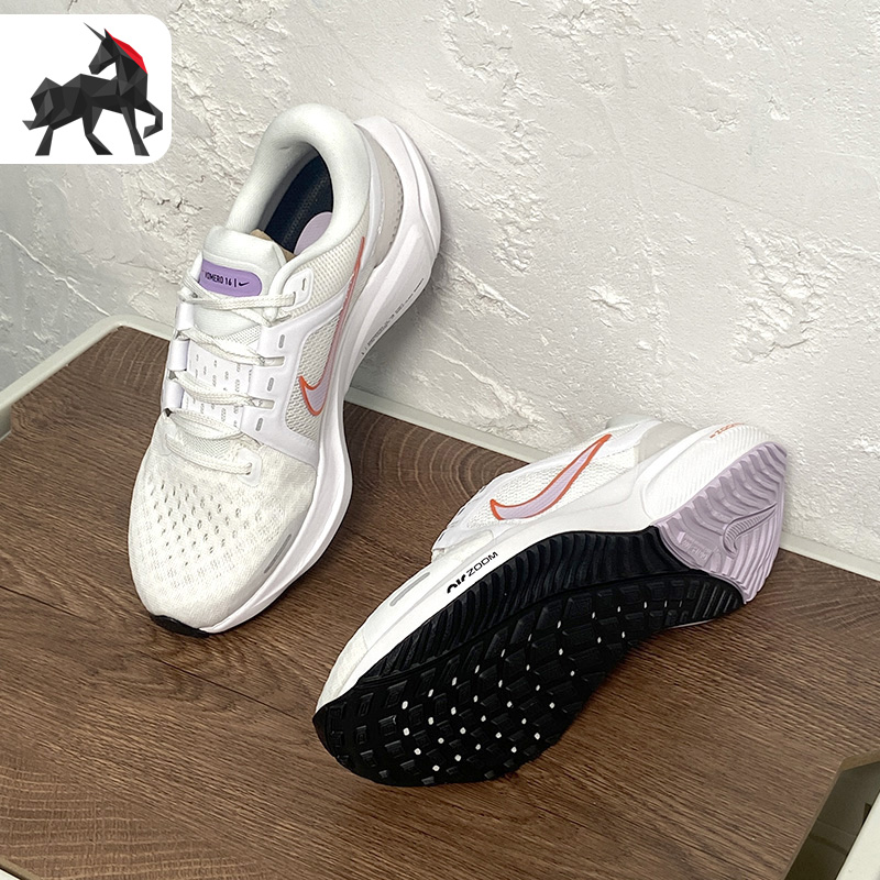 Nike/耐克正品AIR ZOOM VOMERO 16女子轻便运动跑步鞋DA7698-102 - 图0