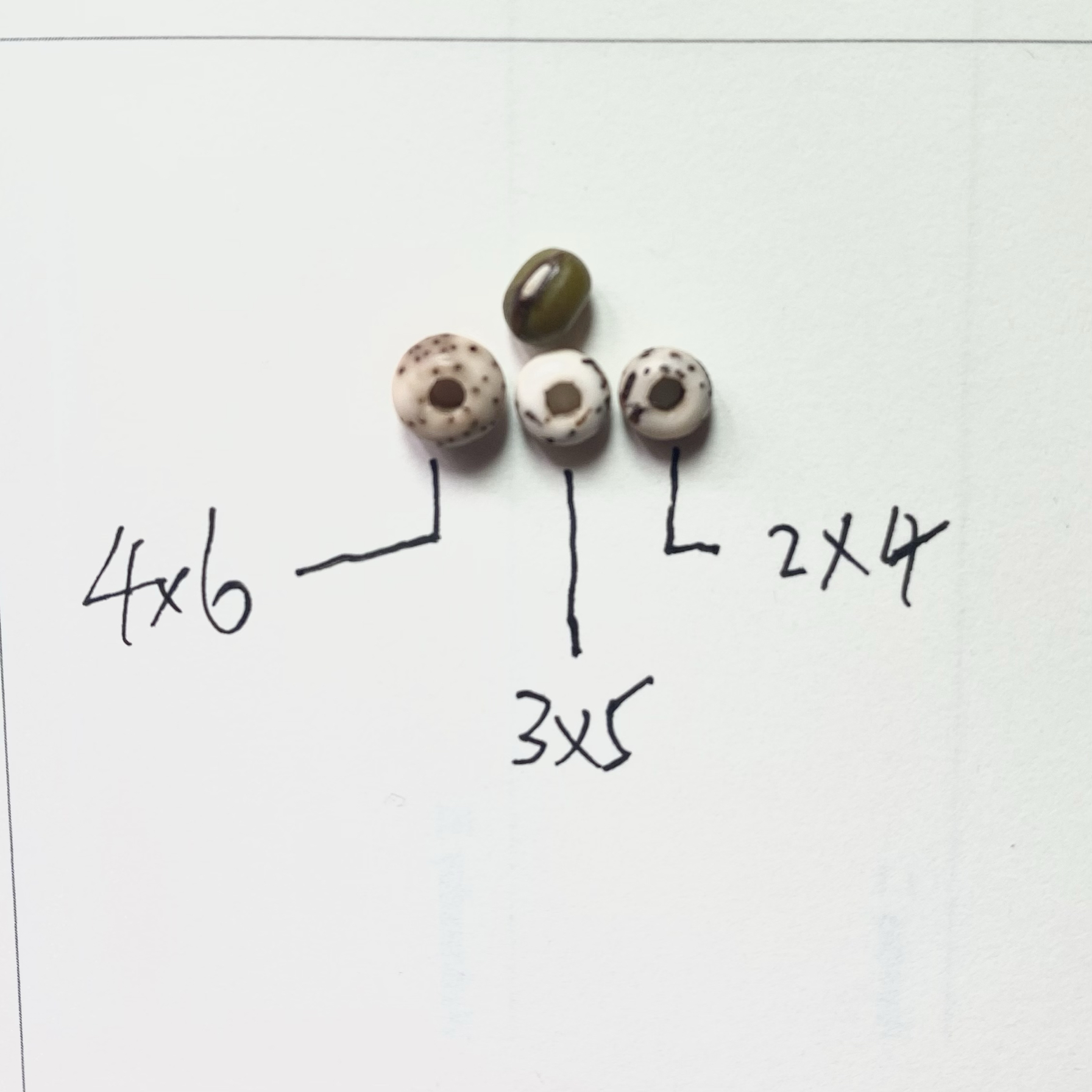 超迷你3*5mm4*6可爱小星月菩提子108颗女士手串项链手机挂链挂绳