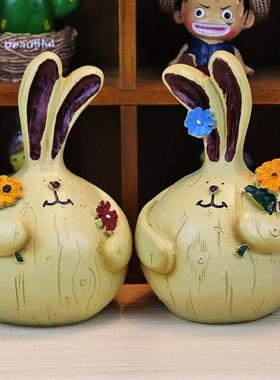 生日礼物女生送闺蜜姐妹创意大蒜兔摆件有意义同学生日实用礼物