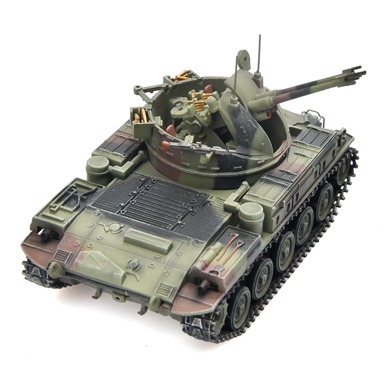 PANZERKAMPF 1/72台M42自行高射炮迷彩涂装M42防空炮车成品坦克-图2