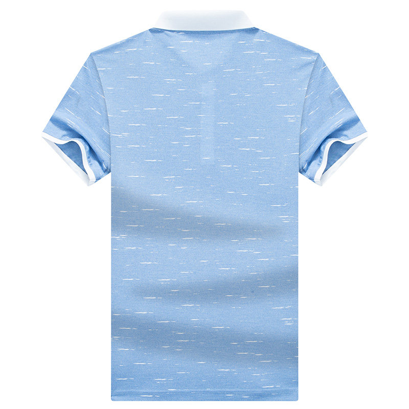 雅鹿翻领短袖男2020夏季宽松polo衫 雅鹿沐羽沫T恤