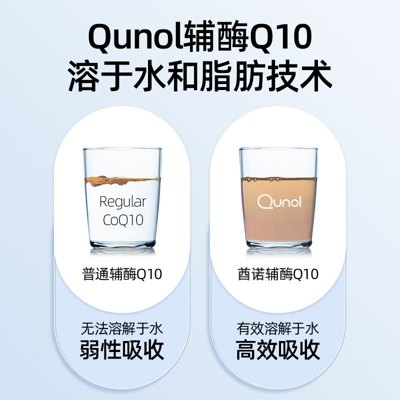 美国Qunol酋诺辅酶Q10泛醇coq10备孕调理保护心脏【部分临期】,淘宝优惠券,粉丝福利购,淘宝优惠卷