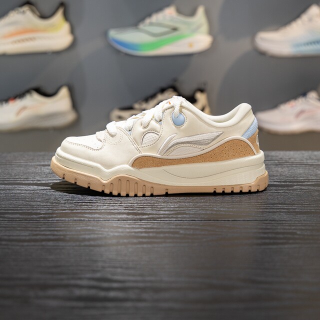 Li Ning women's lace-up low-top casual shoes