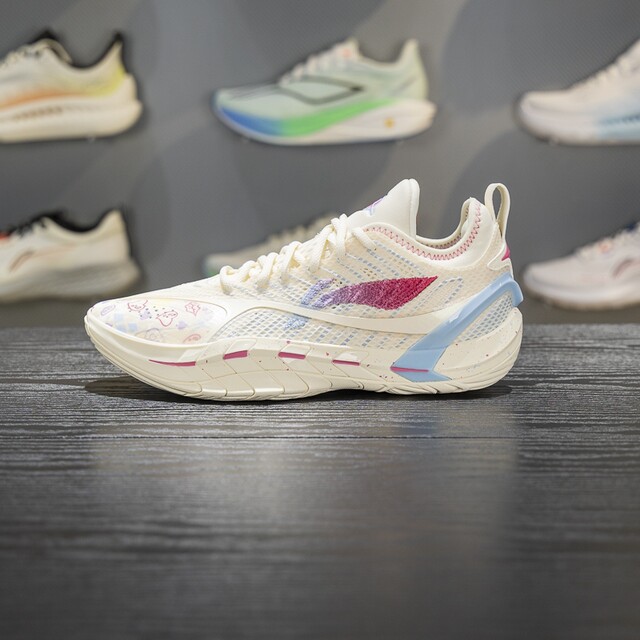 Li-Ning men's shock-absorbing and rebound low-top basketball shoes