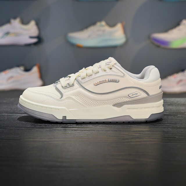 Li Ning wear-resistant unisex lace-up casual shoes