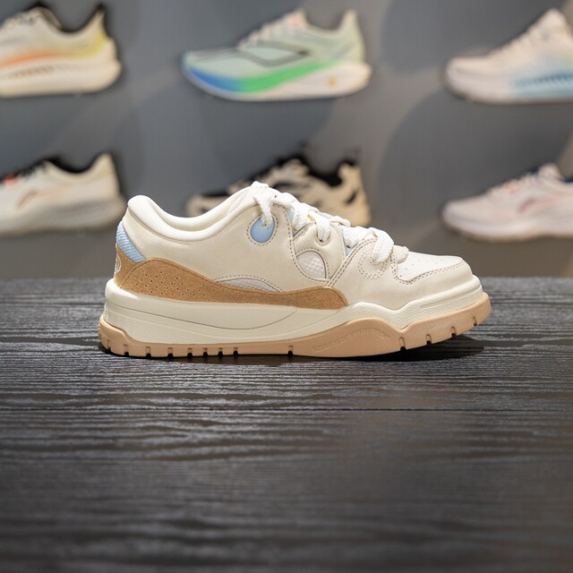 Li Ning women's lace-up low-top casual shoes