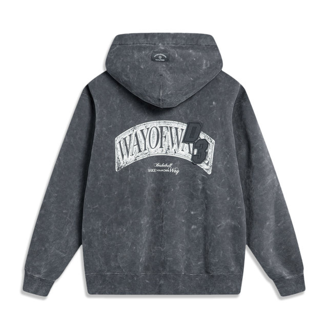 Li Ning men's hooded warm sweatshirt