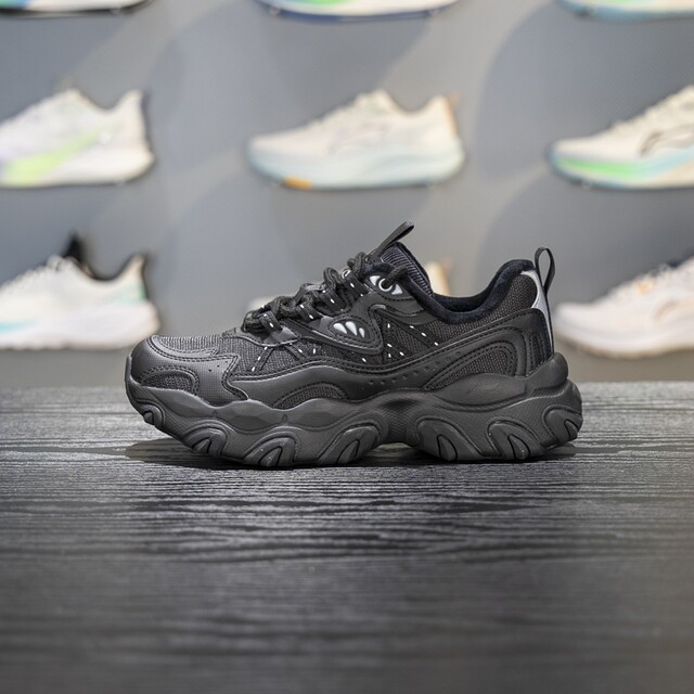 Li Ning wear-resistant women's lace-up casual shoes