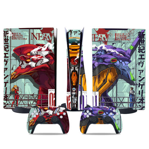 老款PS5主机贴纸 光驱版 PS5贴膜悟空黑神话 初音miku 来图定制 - 图0