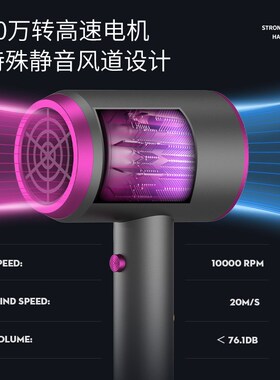 Ionic Hair Dryer Professional Blow Dryer Negative Ion吹风机