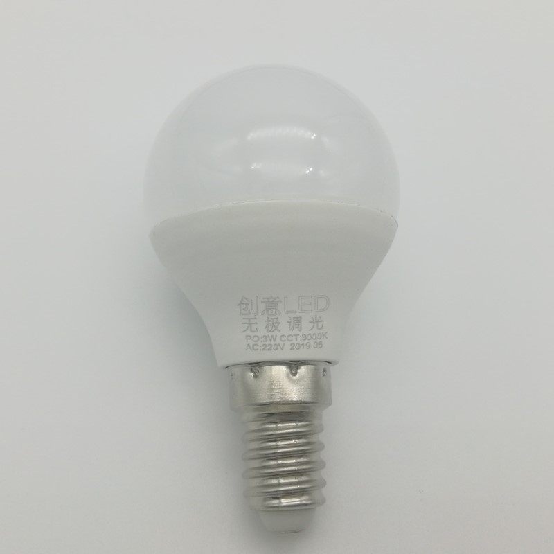 可调光LED灯泡无极调光台灯吊灯可控硅调光LED灯泡E27E14螺口包邮_虎窝淘