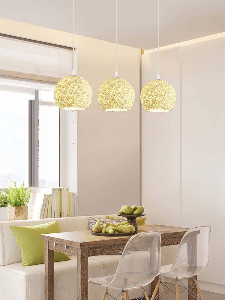 餐厅小吊灯客厅主卧室吸顶灯具现代简约大气单头复古怀旧茶桌装饰,淘宝优惠券,粉丝福利购,淘宝优惠卷