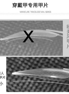 透明可拆卸成品色板假指甲